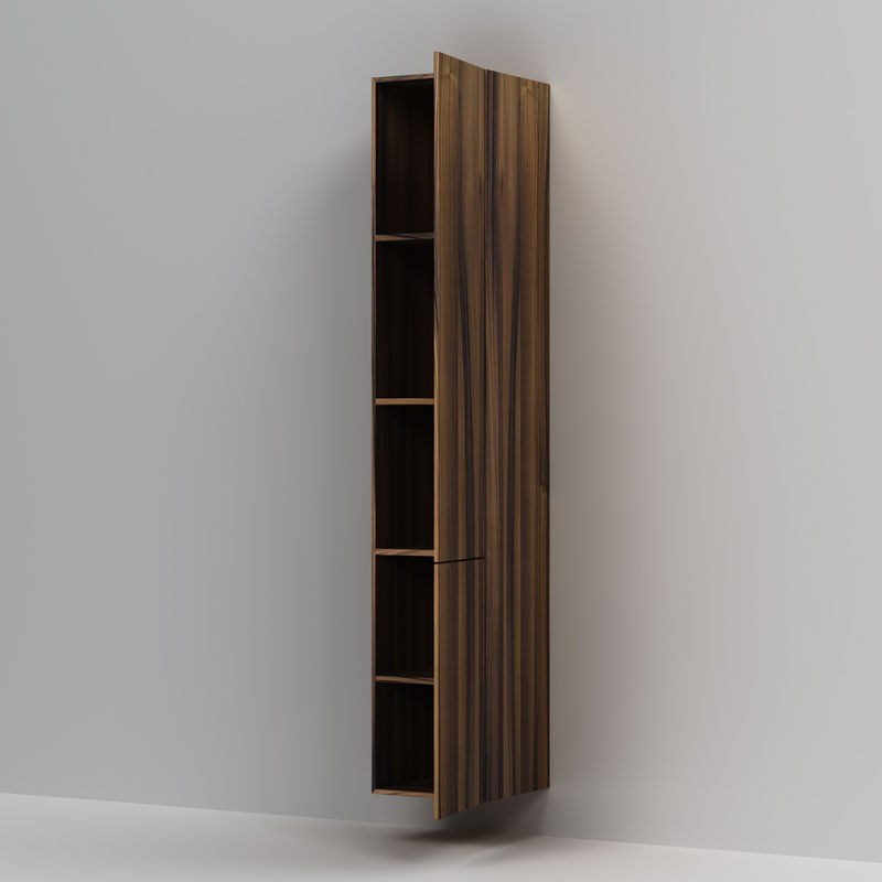 Шкаф-пенал для ванной AM.PM GEM 30 см push-to-open правый / M90CHR0306HF орех