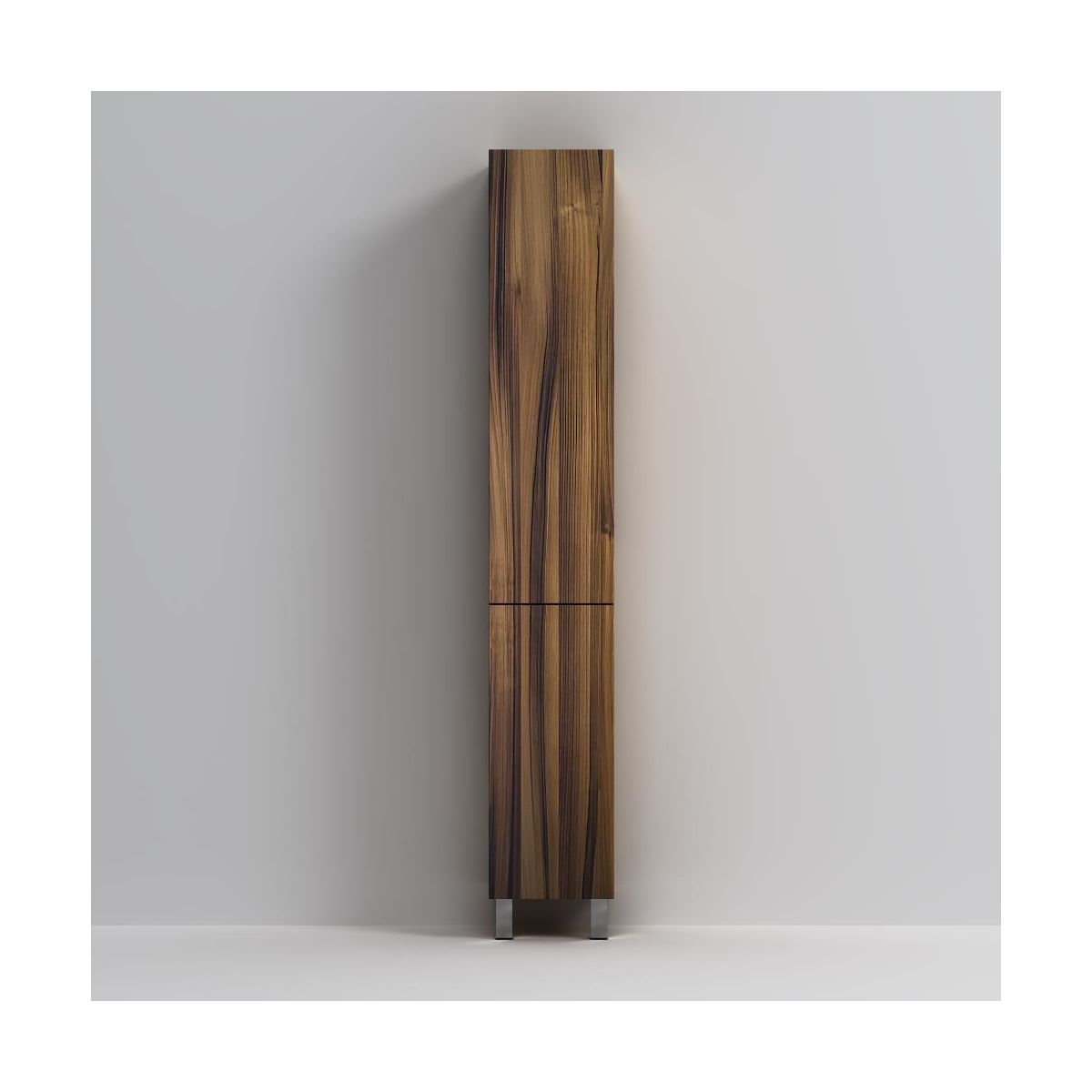 M90CSL0306HF GEM, шкаф-колонна, напольный, левый, 30 см, двери, push-to-open, цвет: орех