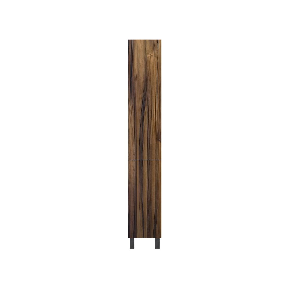 M90CSL0306HF GEM, шкаф-колонна, напольный, левый, 30 см, двери, push-to-open, цвет: орех