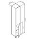 M90CSR0306HF GEM, шкаф-колонна, напольный, правый, 30 см, двери, push-to-open, цвет: орех