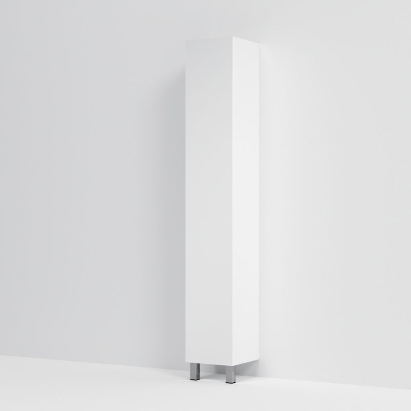 Шкаф-пенал для ванной AM.PM Gem 30 см push-to-open правый / M90CSR0306WG белый глянец