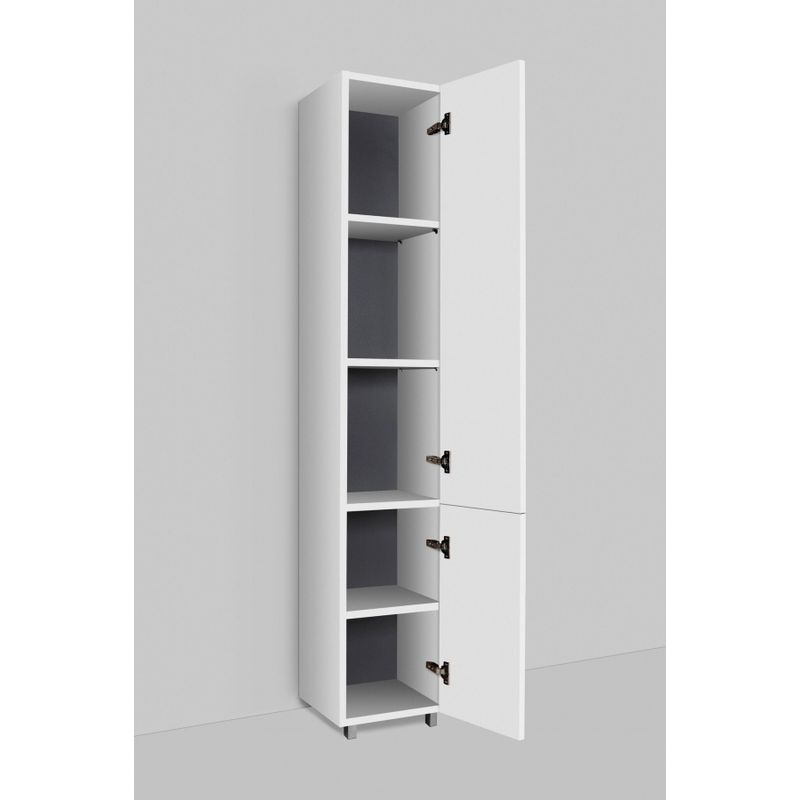 Шкаф-пенал для ванной AM.PM Gem 30 см push-to-open правый / M90CSR0306WG белый глянец