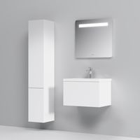 Тумба под раковину AM.PM GEM 60 см подвесная 1 ящик (push-to-open) / M90FHX06021WG белый глянец — 6