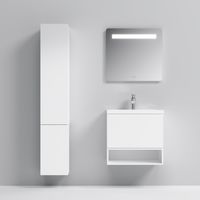 Тумба под раковину AM.PM GEM 60 см подвесная 1 ящик (push-to-open) / M90FHX06021WG белый глянец — 4