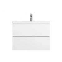 Тумба под раковину AM.PM GEM 75 см подвесная 2 ящика (push-to-open) / M90FHX07522WG белый глянец — 1