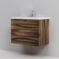 Тумба под раковину AM.PM GEM 75 см подвесная 2 ящика (push-to-open) / M90FHX0752HF орех — 6