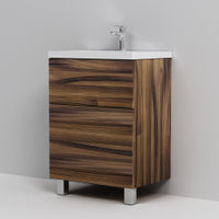 Тумба под раковину AM.PM GEM 60 см напольная 2 ящика (push-to-open) / M90FSX0602HF орех — 6