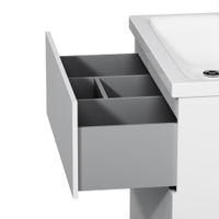 Тумба под раковину AM.PM GEM 75 см напольная 2 ящика (push-to-open) / M90FSX07522WG32 белый глянец — 5