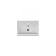 M90WCC0602WG GEM, Раковина мебельная, керамическая, 60 см, встроенная, цвет: белый, глянец