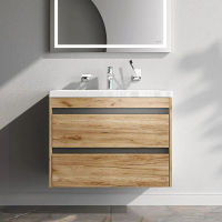 Тумба с раковиной AM.PM Pulse M91-FHX0752OF-WCC0752WG 75 см дерево текстурированное/графит — 3