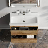 Тумба с раковиной AM.PM Pulse M91-FHX0752OF-WCC0752WG 75 см дерево текстурированное/графит — 4