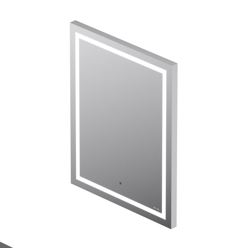 M91AMOX0551WG Универсальное зеркало настенное с контурной LED-подсветкой, 55 см