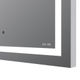 M91AMOX0551WG Универсальное зеркало настенное с контурной LED-подсветкой, 55 см