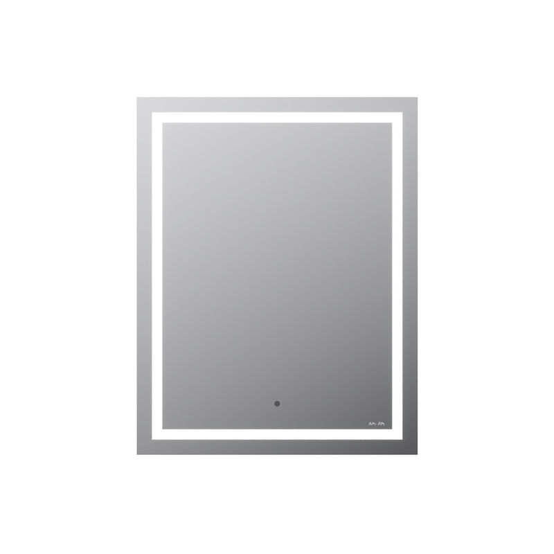M91AMOX0551WG Универсальное зеркало настенное с контурной LED-подсветкой, 55 см