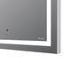 M91AMOX0601WG Универсальное зеркало настенное с контурной LED-подсветкой, 60 см