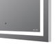 M91AMOX0651WG Универсальное зеркало настенное с контурной LED-подсветкой, 65 см