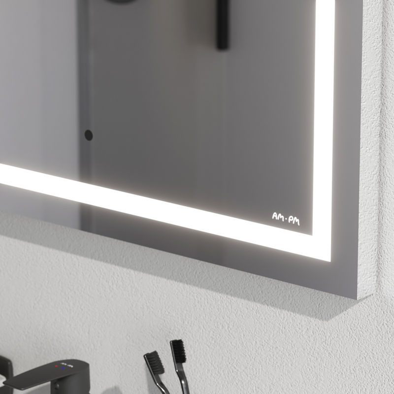 M91AMOX0651WG Универсальное зеркало настенное с контурной LED-подсветкой, 65 см