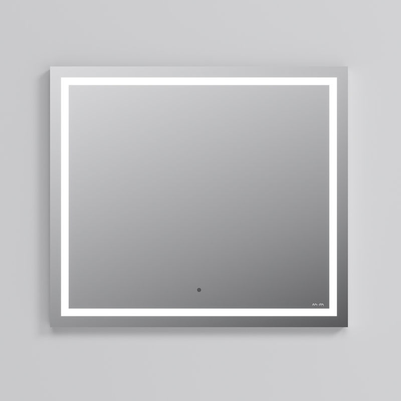 Зеркало AM.PM Gem 80×70 см с контурной Led-подсветкой / M91AMOX0801WG
