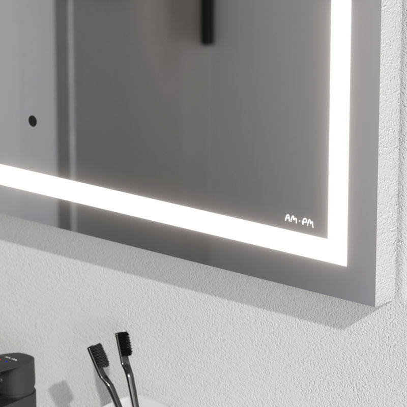 M91AMOX0801WG Универсальное зеркало настенное с контурной LED-подсветкой, 80 см
