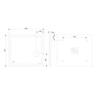 Зеркало AM.PM Gem 80×70 см с контурной Led-подсветкой, часами и косметическим зеркалом / M91AMOX0803WG — 11