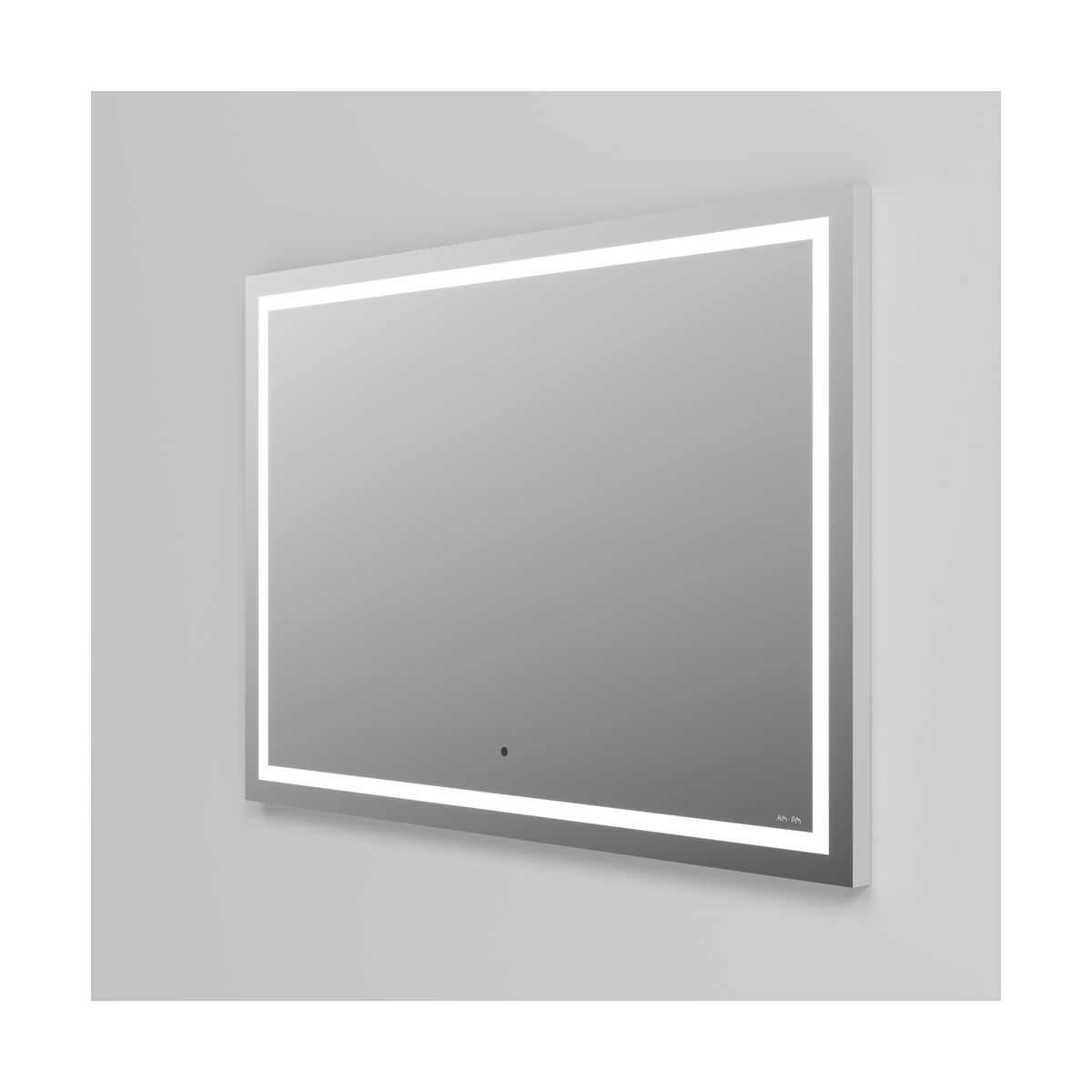 M91AMOX1001WG Универсальное зеркало настенное с контурной LED-подсветкой, 100 см