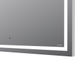 M91AMOX1001WG Универсальное зеркало настенное с контурной LED-подсветкой, 100 см