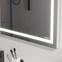 Зеркало AM.PM Gem 100×70 см с контурной Led-подсветкой / M91AMOX1001WG — 9