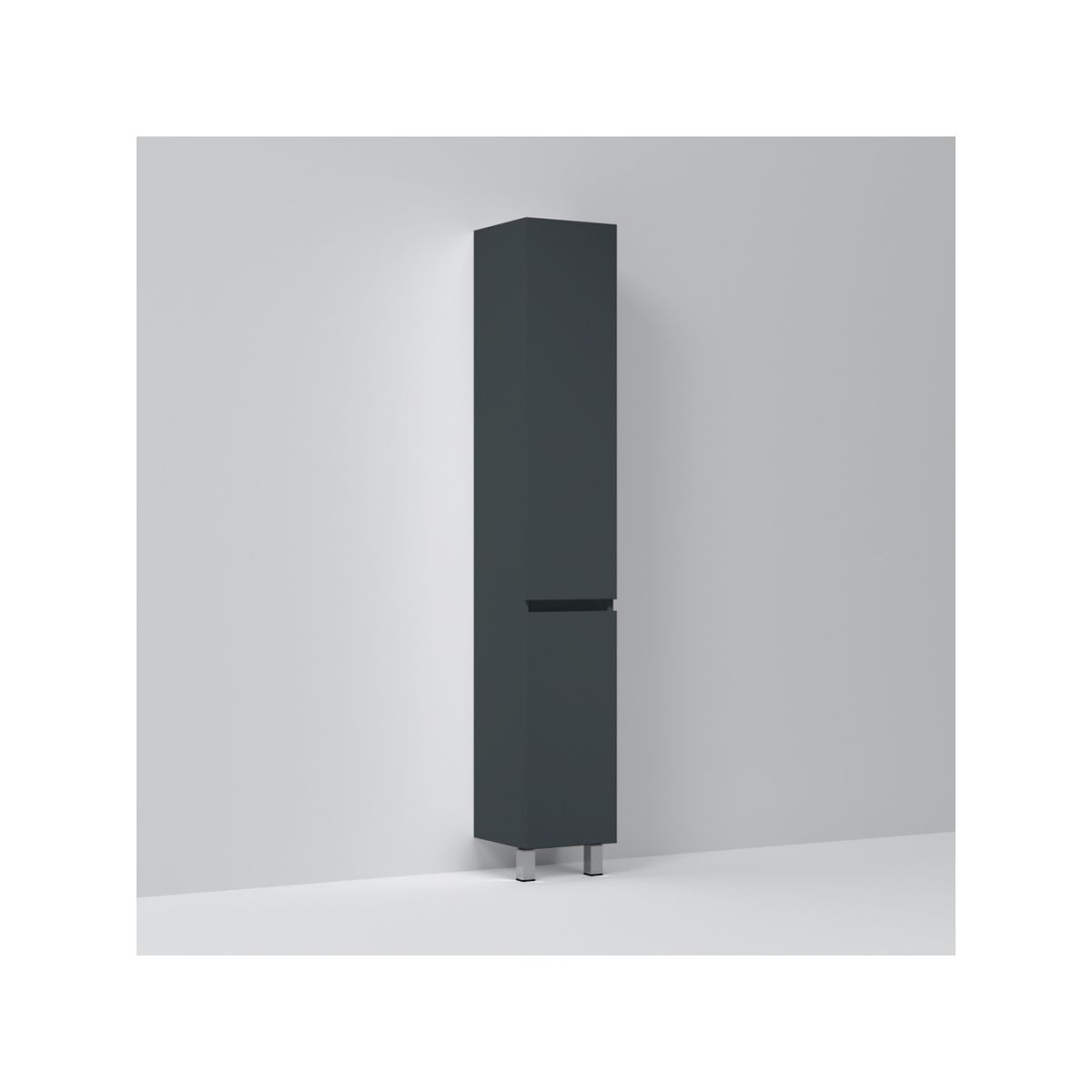M91CSR0306GM GEM S, шкаф-колонна, напольный, правый, 30 см, графит матовый