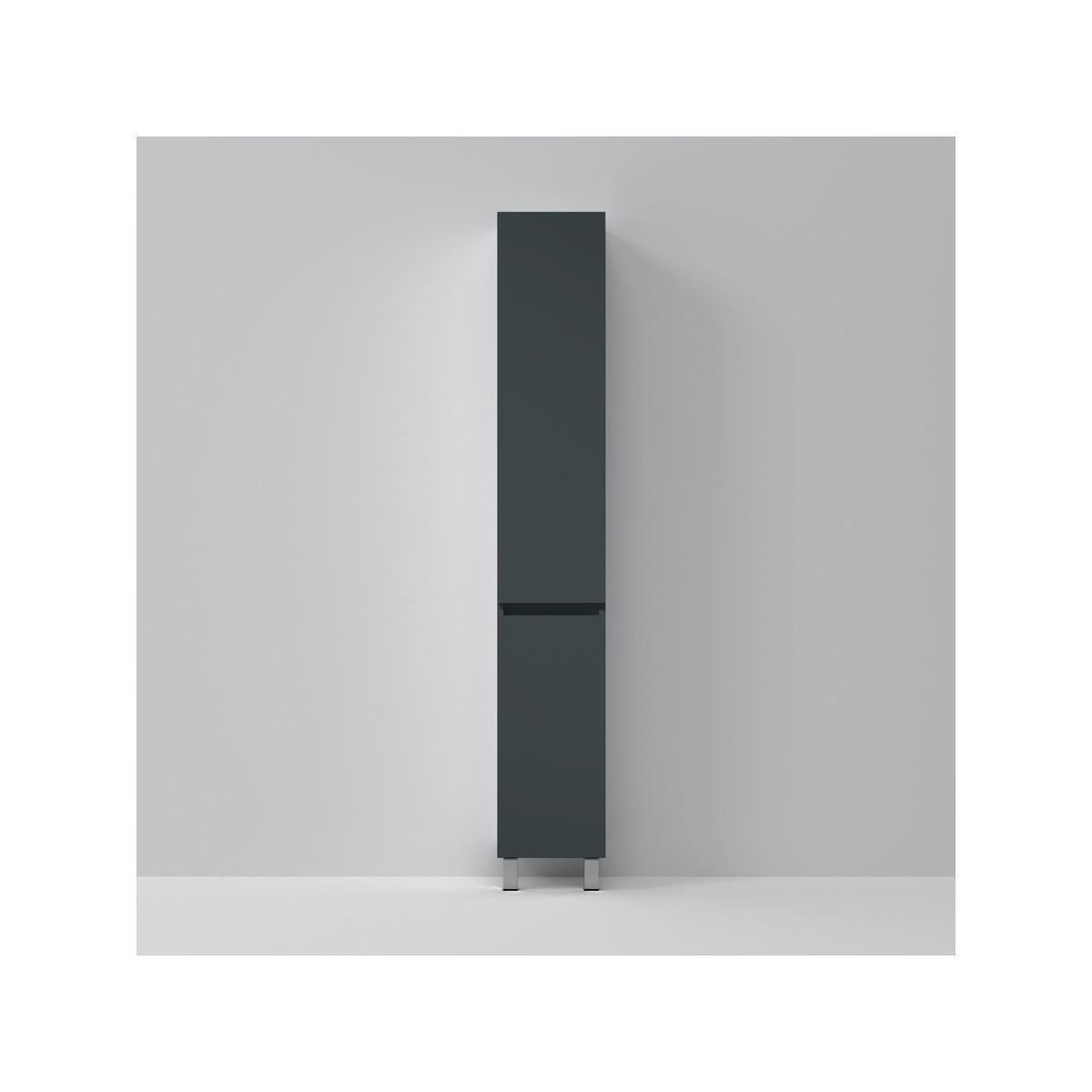 M91CSR0306GM GEM S, шкаф-колонна, напольный, правый, 30 см, графит матовый