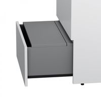 Тумба под раковину AM.PM GEM S 60 см напольная 3 ящика / M91FSX0602WG белый глянец — 5