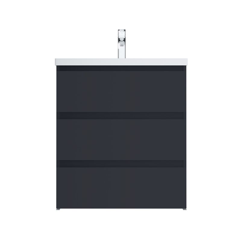 Тумба под раковину AM.PM GEM S 75 см напольная 3 ящика / M91FSX0752GM графит матовый