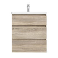 Тумба под раковину AM.PM GEM S 75 см напольная 3 ящика / M91FSX0752OF светлый дуб — 1
