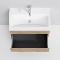 Тумба под раковину AM.PM GEM S 75 см напольная 3 ящика / M91FSX0752OF светлый дуб — 7