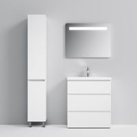 Тумба под раковину AM.PM GEM S 75 см напольная 3 ящика / M91FSX0752WG белый глянец — 6