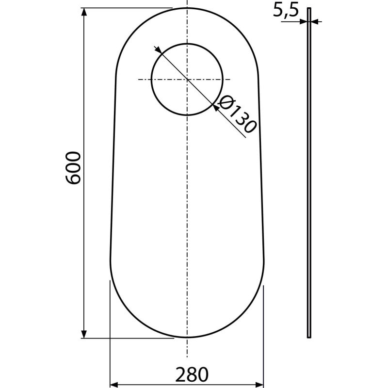 Звукоизоляционная плита для унитазов, стоящих на полу и биде AlcaDrain (AlcaPlast) M920