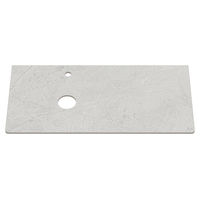 Столешница для ванной Brevita Misty Роял 100 см MA01-100 керамогранит серый — 2