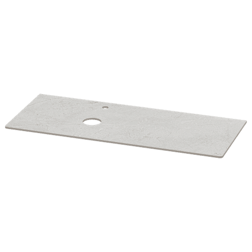 Столешница для ванной Brevita Misty Роял 120 см MA01-120 керамогранит серый