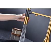 Смеситель для кухни Paulmark Magneto One Ma213188-BG брашированное золото — 11