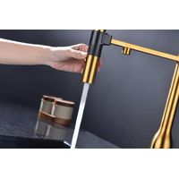 Смеситель для кухни Paulmark Magneto One Ma213188-BG брашированное золото — 10