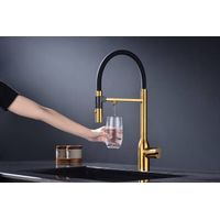 Смеситель для кухни Paulmark Magneto One Ma213188-BG брашированное золото — 7