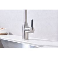 Смеситель для кухни Paulmark Magneto One Ma213188-BS брашированная сталь — 13