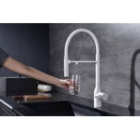 Смеситель для кухни Paulmark Magneto One Ma213188-WH белый — 7