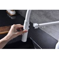 Смеситель для кухни Paulmark Magneto One Ma213188-WH белый — 9