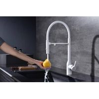 Смеситель для кухни Paulmark Magneto One Ma213188-WH белый — 6