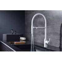 Смеситель для кухни Paulmark Magneto One Ma213188-WH белый — 4