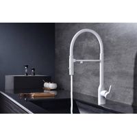 Смеситель для кухни Paulmark Magneto One Ma213188-WH белый — 3