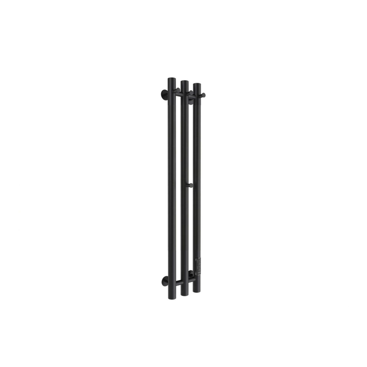 Маргроид Ferrum Inaro 3 СНШ 80*6*12 Черный матовый, скрытого монтажа, таймер справа (крючки 3/1)
