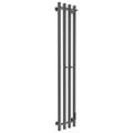 Маргроид Ferrum Inaro 4 СНШ 120*6*18 Графит, скрытого монтажа, таймер справа (крючки 4/2)