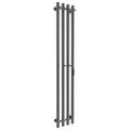 Маргроид Ferrum Inaro 4 СНШ 150*6*18 Графит, скрытого монтажа, таймер справа по середине (крючки 4/2)