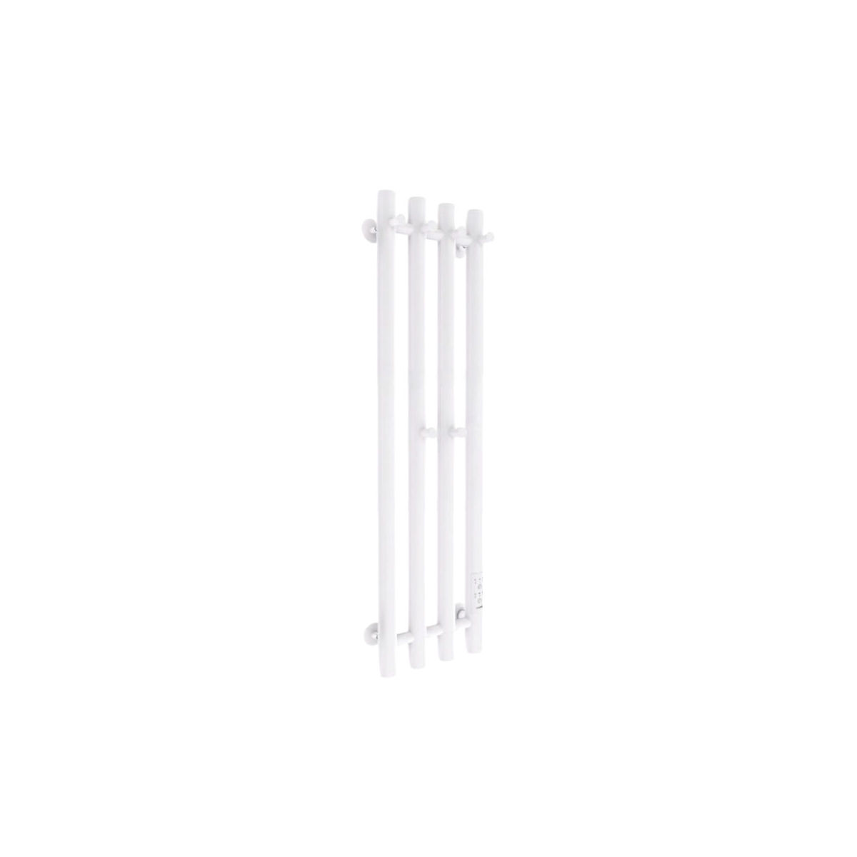 Маргроид Ferrum Inaro 4 СНШ 80*6*18 Белый матовый, скрытого монтажа, таймер справа (крючки 4/2)